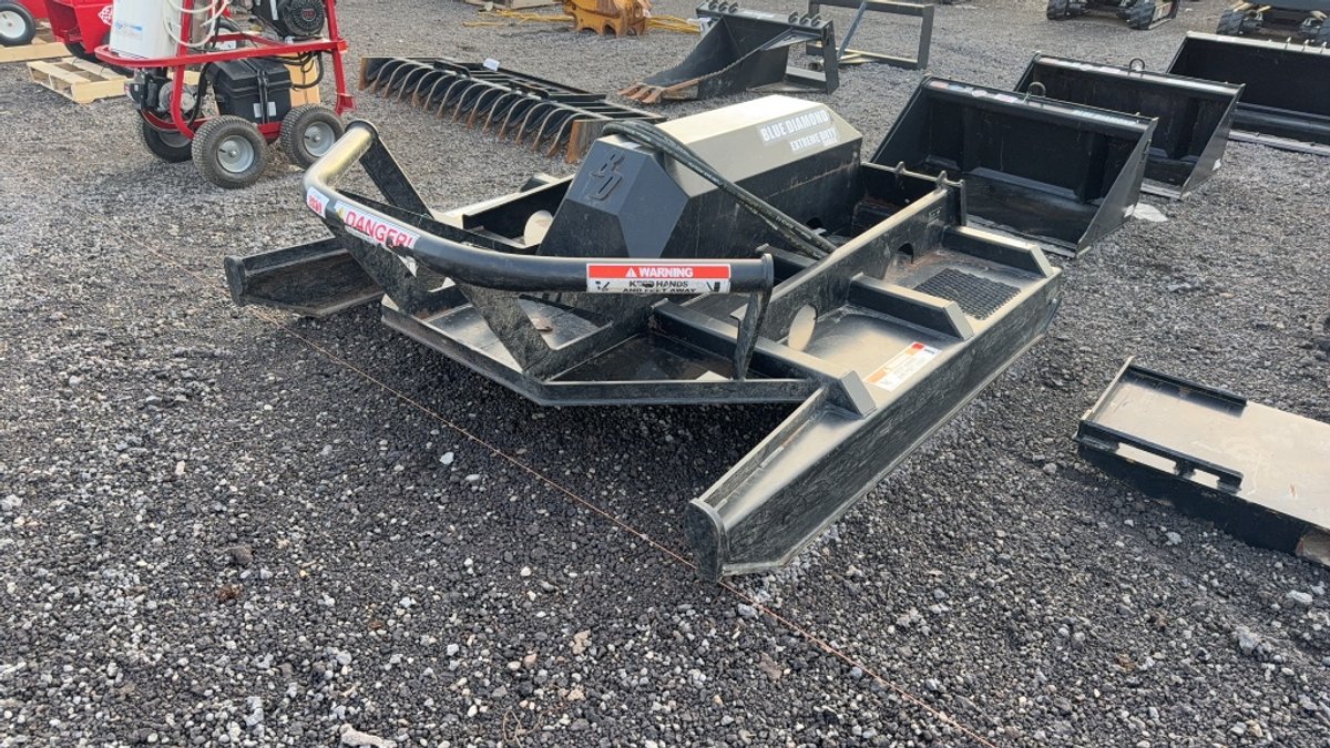 BLUE DIAMOND 72" SKID STEER ROTARY CUTTER