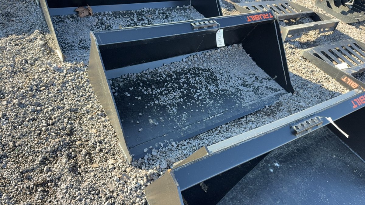 TRUBILT 60" SKID STEER SMOOTH BUCKET