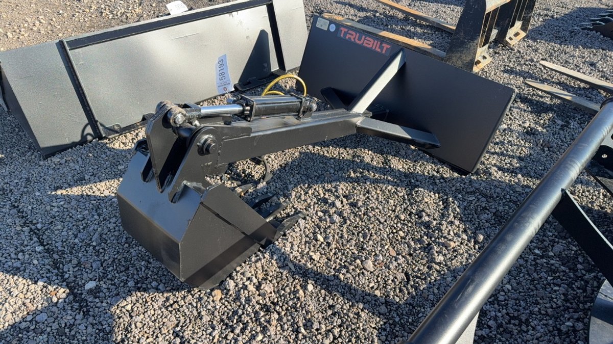 TRUBILT SKID STEER STATIONARY BACK HOE