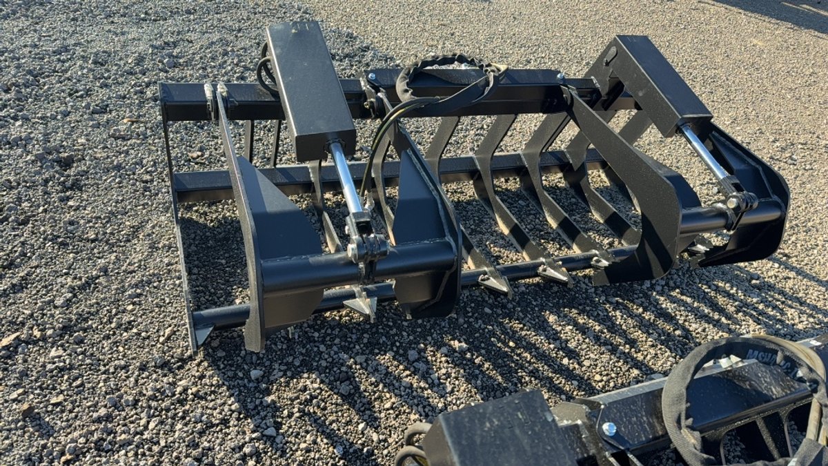 TRUBILT 72" SKID STEER 2 CYL GRAPPLE