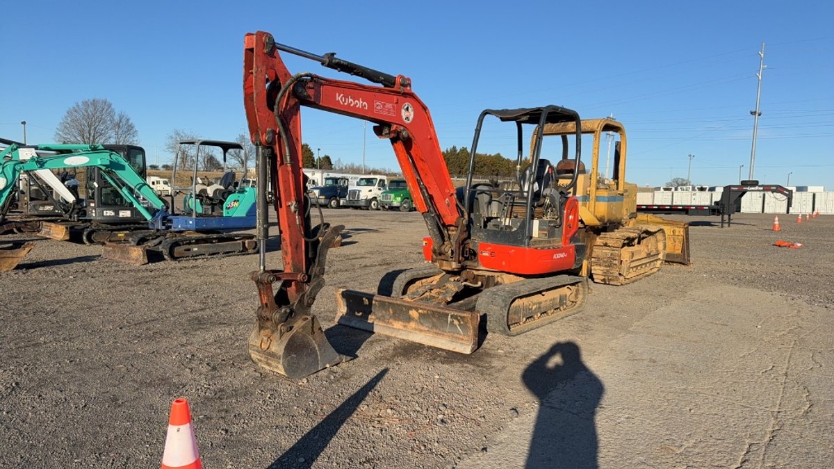 KUBOTA KX040 EXCAVATOR