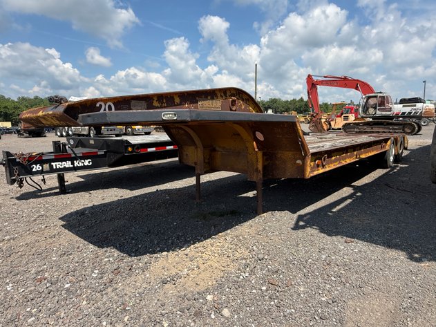 Image for 1975 PHELON 25' TANDEM AXLE EQUIPMENT TRAILER