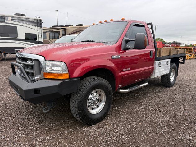 Image for 2003 FORD F350 FLAT BED TRUCK