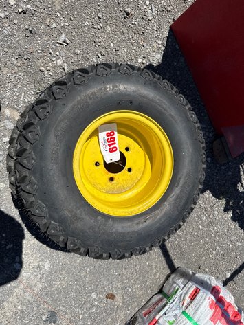 Image for QTY(1) 25 X 13.00-9 TIRE ON 5 LUG WHEEL