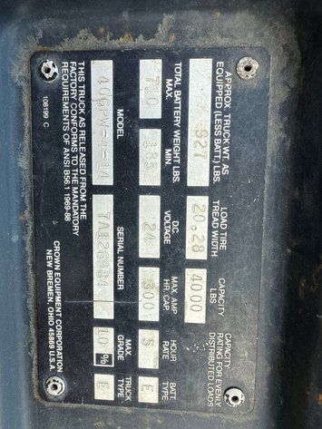 Image for CROWN ELECTRIC PALLET JACK