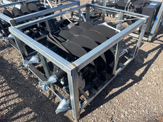 Image for JCT SKID STEER POST HOLE AUGER