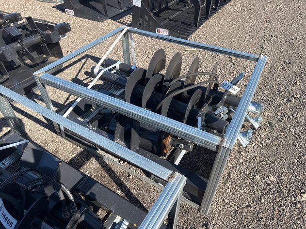 Image for JCT SKID STEER POST HOLE AUGER
