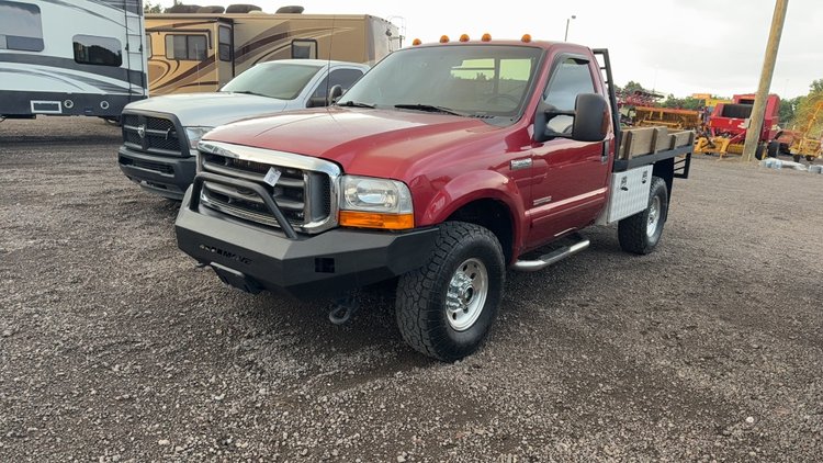Image for 2003 FORD F350 FLAT BED TRUCK