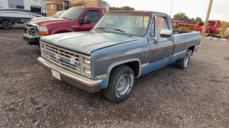 Image for 1987 CHEVROLET C10 SILVERADO PICKUP TRUCK
