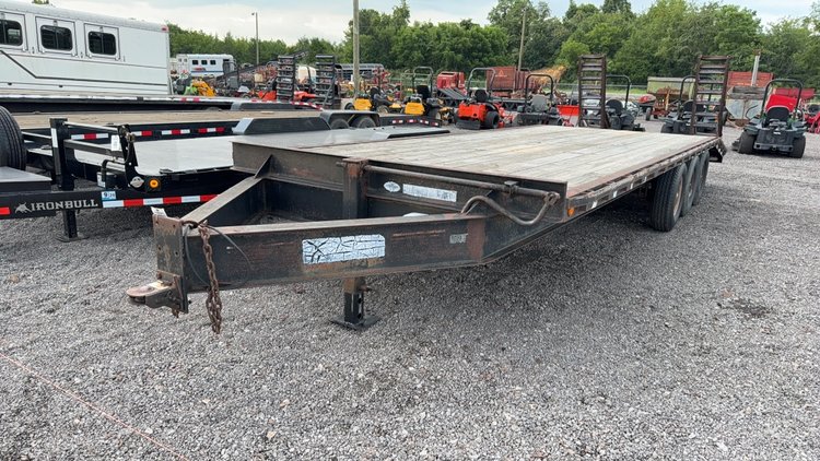Image for 25' BUMPER PULL FLATBED TRAILER