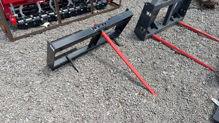 Image for KIVEL SKID STEER 3 PRONG BALE SPEAR