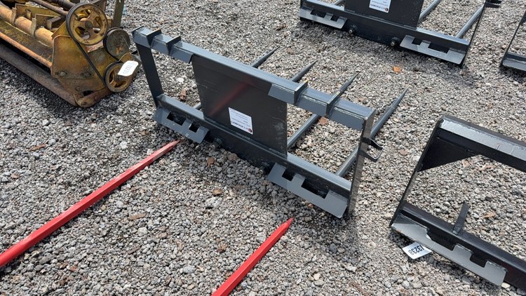 Image for JCT SKID STEER 4 PRONG BALE SPEAR