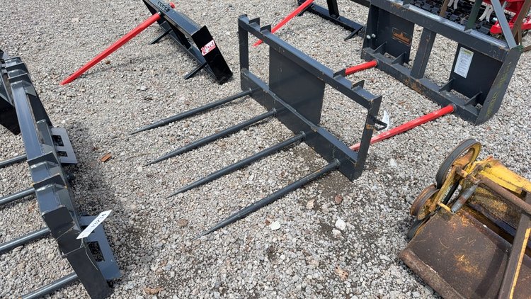 Image for JCT SKID STEER 4 PRONG BALE SPEAR