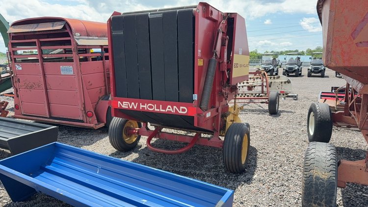 Image for NEW HOLLAND 630 ROUND BALER, STRING TIE