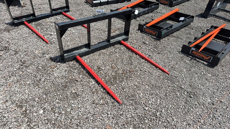 Image for KIVEL SKID STEER 2 PRONG BALE SPEAR