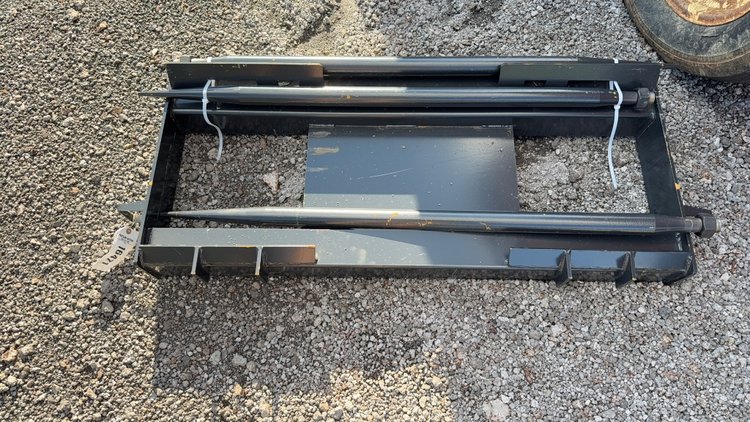 Image for JCT SKID STEER 2 PRONG BALE SPEAR