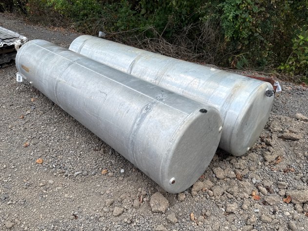 Image for QTY(2) ALUMINUM TRUCK FUEL TANK