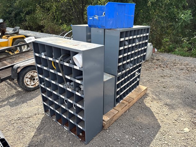 Image for QTY(7) METAL STORAGE BINS