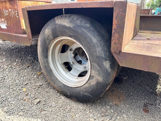 Image for 4' X 8' BUMPER PULL WELDING TRAILER