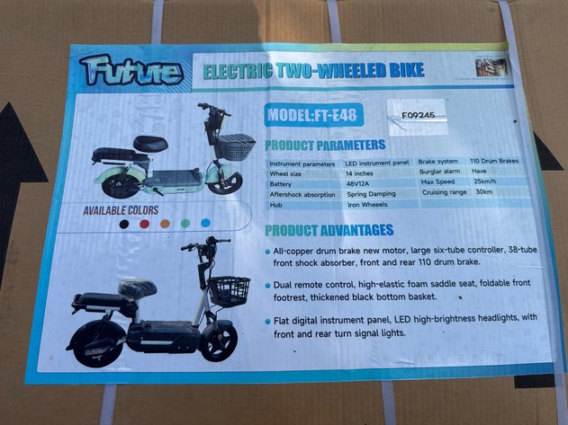 Image for FUTURE ELECTRIC BIKE