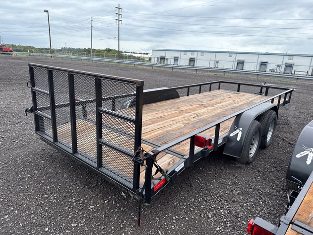 Image for 2025 NATIVE 18' BUMPER PULL UTILITY TRAILER
