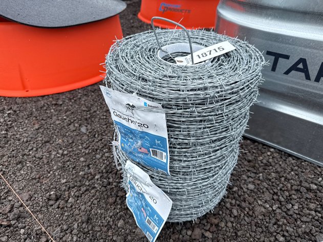 Image for QTY (2) ROLLS 1320' GAUCHO 20 BARB WIRE