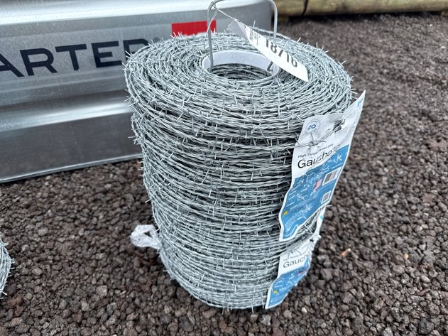 Image for QTY (2) ROLLS 1320' GAUCHO 20 BARB WIRE