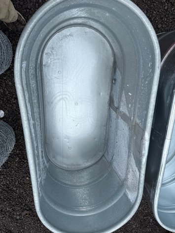 Image for 100 GALLON METAL WATER TANK