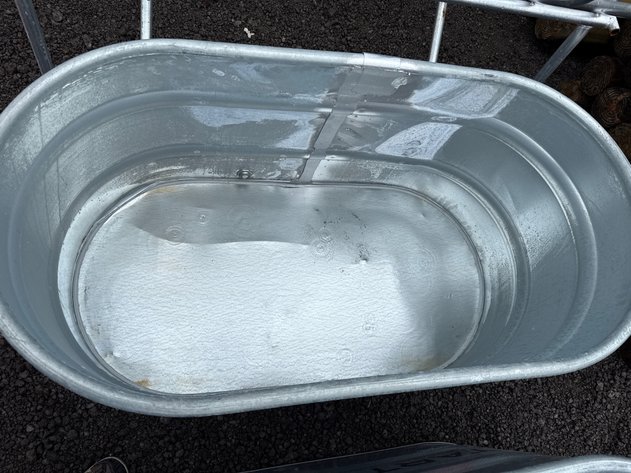 Image for 100 GALLON METAL WATER TANK