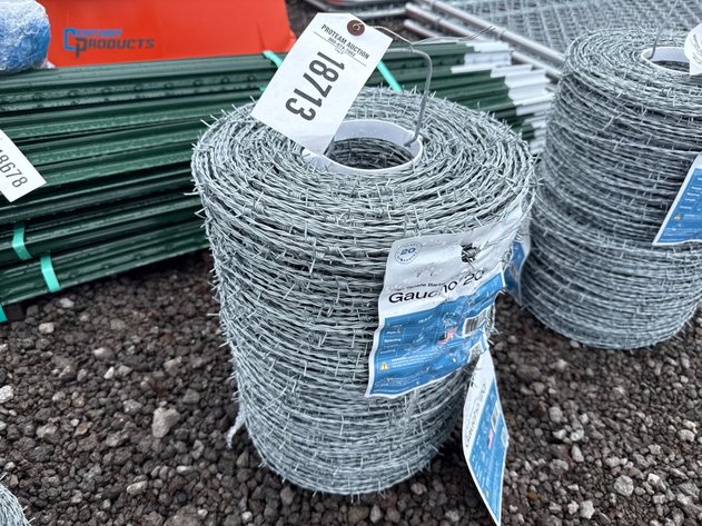 Image for QTY (2) ROLLS 1320' GAUCHO 20 BARB WIRE