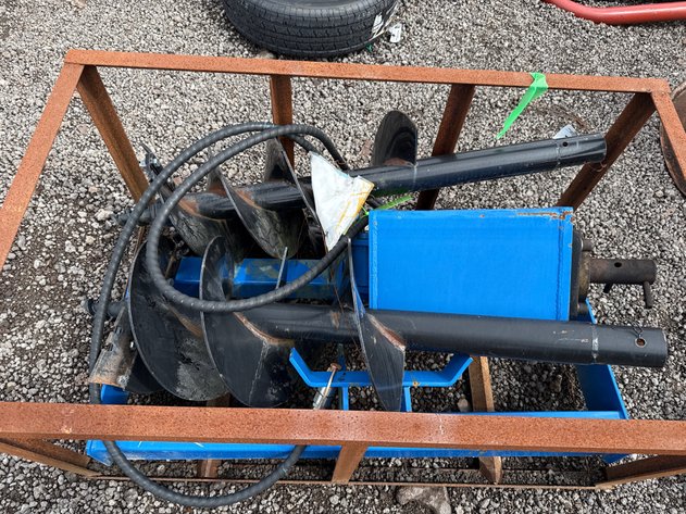 Image for SKID STEER POST HOLE AUGER W/8