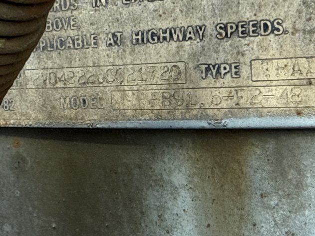Image for 1988 FRUHAUGH 48' VAN TRAILER