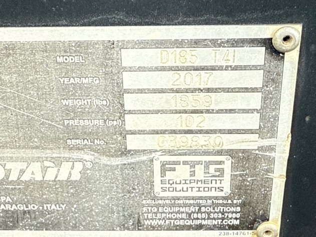 Image for 2017 ROTAIR TOABLE AIR COMPRESSOR
