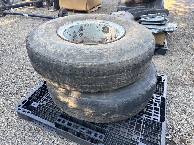 Image for QTY(2) 12.00 R20 TIRES ON RIMS
