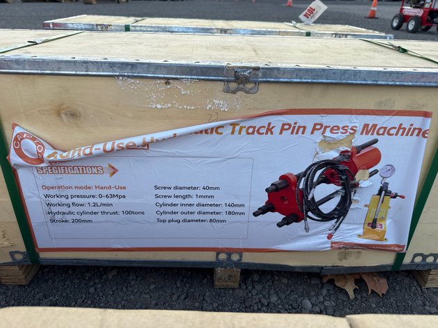 Image for CAPTOCK HYD TRACK PIN PRESS