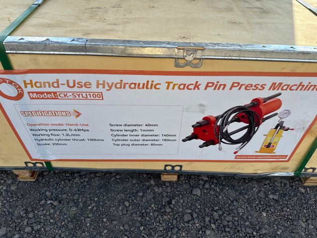 Image for CAPTOCK HYD TRACK PIN PRESS