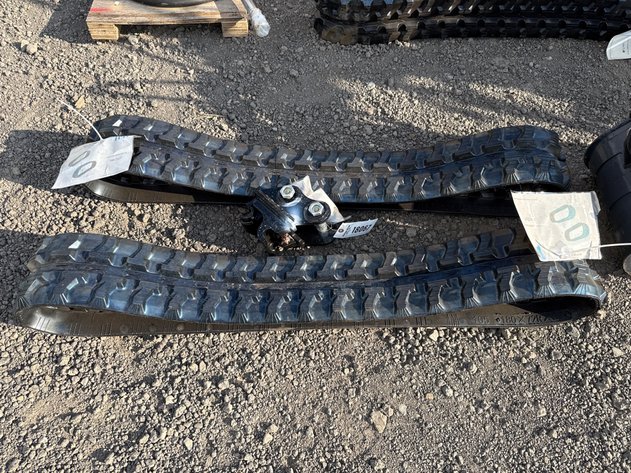 Image for SET OF MINI EXCAVATOR TRACKS & QUICK COUPLER