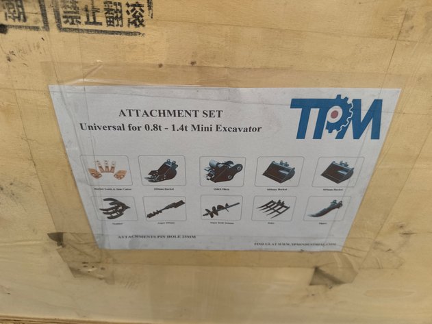 Image for MINI-EXCAVATOR ATTACHMENT PACKAGE