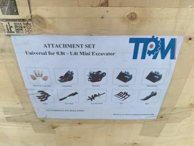 Image for MINI EXCAVATOR ATTACHMENT PACKAGE