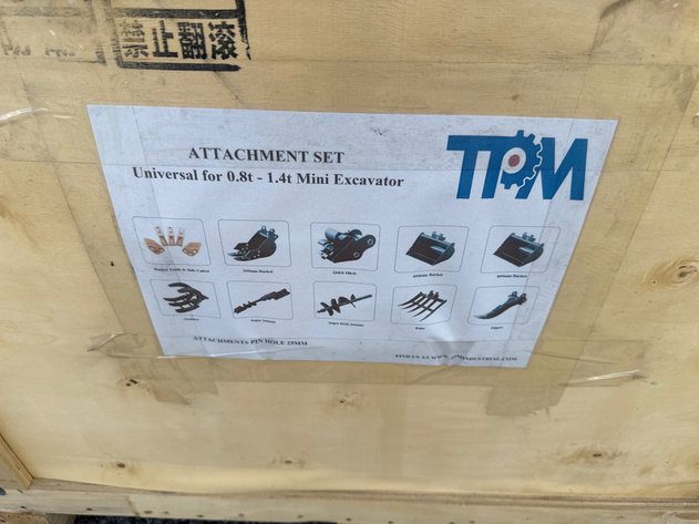 Image for MINI EXCAVATOR ATTACHMENT PACKAGE
