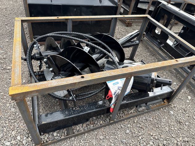 Image for MOWER KING SKID STEER POST HOLE AUGER