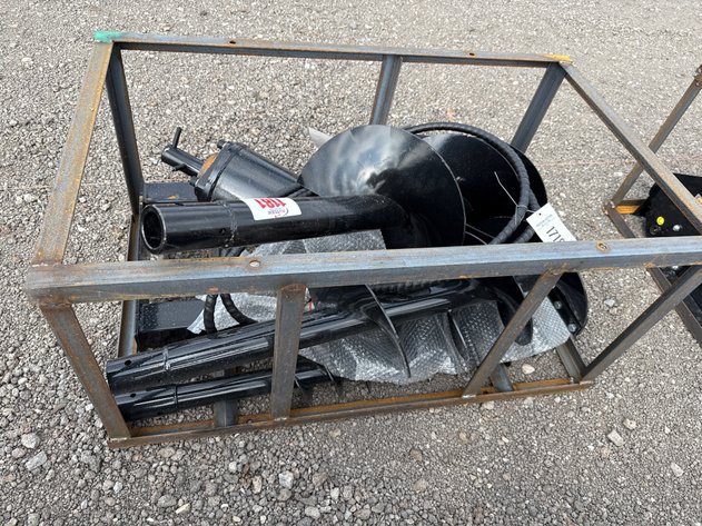Image for MOWER KING SKID STEER POST HOLE AUGER