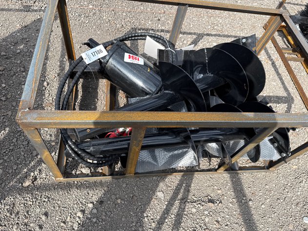 Image for MOWER KING SKID STEER POST HOLE AUGER