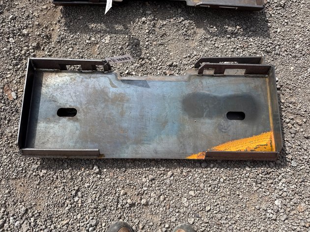 Image for QTY(2) SKID STEER WELD ON PLATES