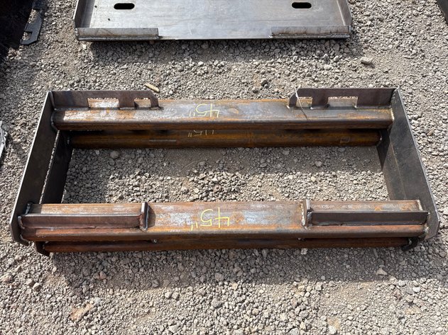 Image for QTY(2) SKID STEER WELD ON FRAMES,