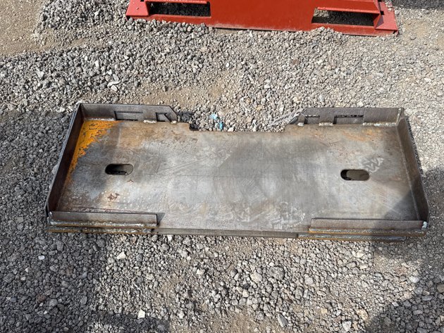 Image for QTY(2) SKID STEER WELD ON PLATES