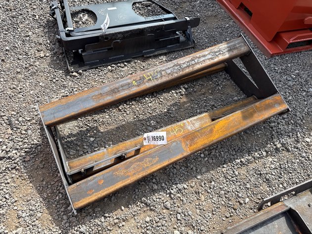 Image for QTY(2) SKID STEER WELD ON FRAMES,