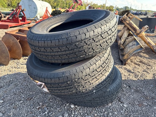 Image for QTY(4) BLACKHAWK ST225/75R15 TIRES