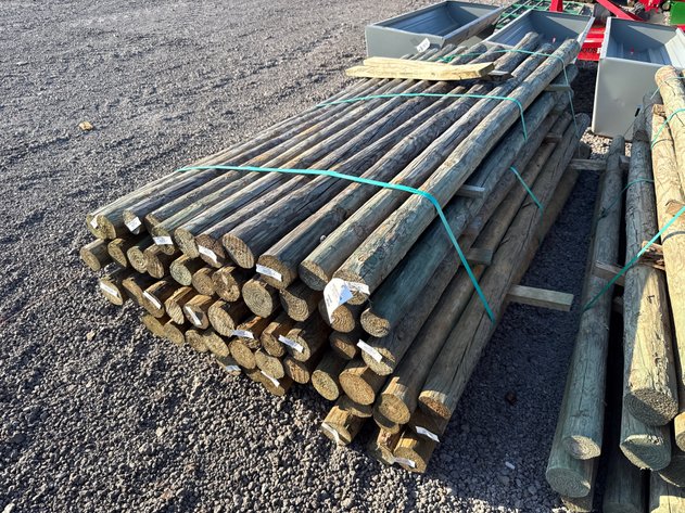 Image for APPROX(55) 3.5 X 8' TREATED WOOD POSTS