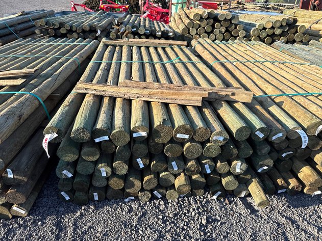 Image for APPROX(55) 3.5 X 8' TREATED WOOD POSTS